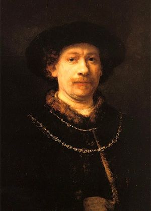 Harmensz Van Rijn Rembrandt, Autorretrato, c. 1643