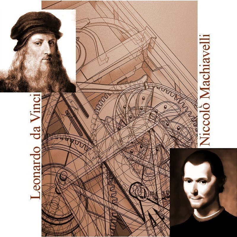 Leonardo da Vinci  et Niccolò Macchiavelli