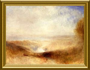 William Turner, Paysage avec une rivière et une baie au loin, 1845 Turner 1