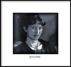 PORTAIT PASTEL DE SYLVIA PLATH