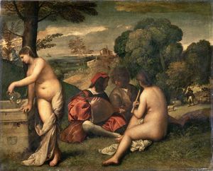 Titien, Fête champêtre (2)
