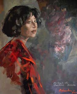 Martine Broda par Christoff Debusschere, collection privée