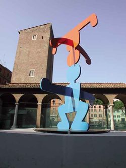 Keith Haring, Chiostro del Bramante