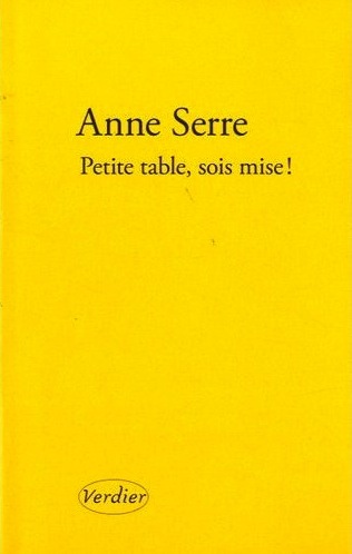 Petite table, sois mise !