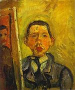 Chaim Soutine - Autoportrait (1917-1918)