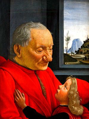 Ghirlandaio, Vieillard avec un enfant