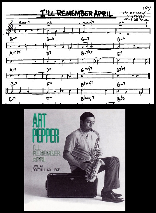 I'LL REMEMBER APRIL