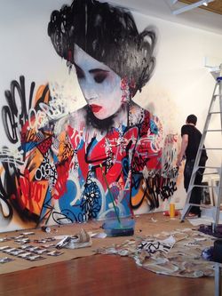 Gorgeous New Siren Mural by Hush (1)