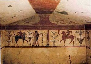 Tarquinia, Tomba del barone