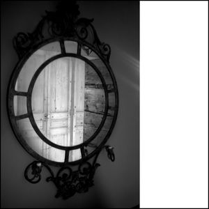 JE CUEILLE L’ÉNIGME AU MIROIR