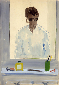Gilles Aillaud  Autoportrait