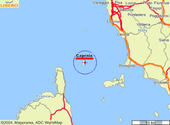 Capraia Capraia carte