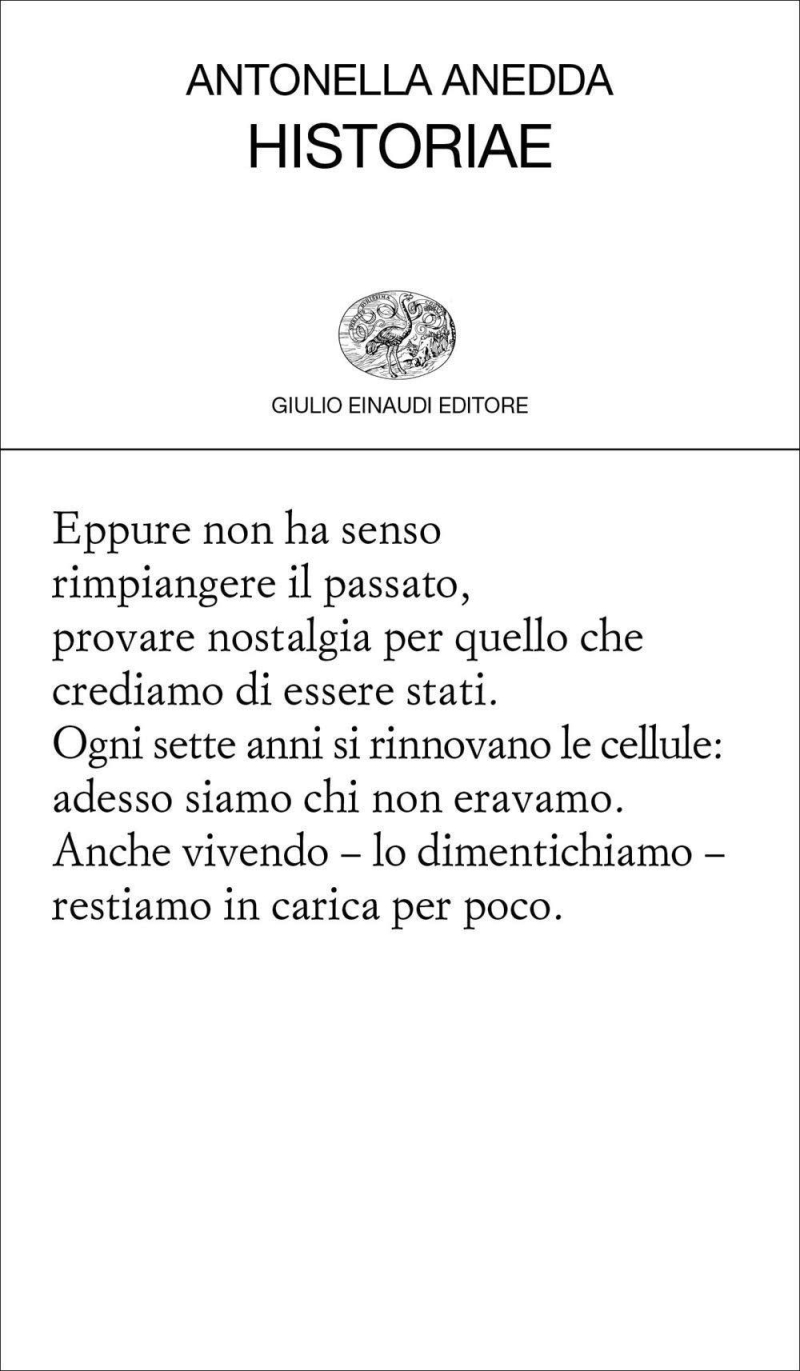Antonella Anedda  Historiae