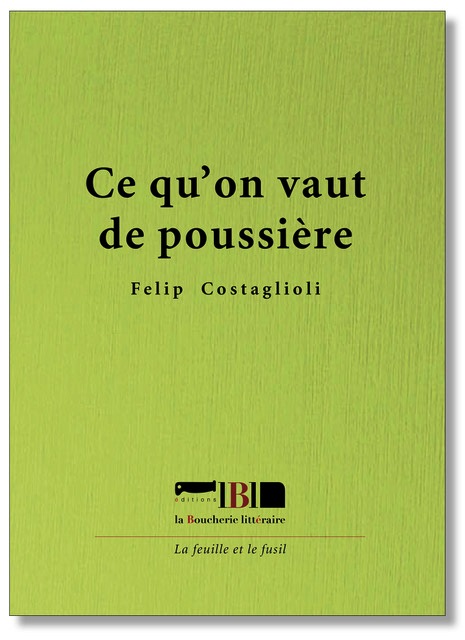 Felip Costaglioli  Ce qu'on veut de poussière