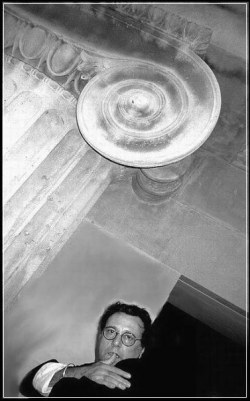 Auto portrait au British Museum 