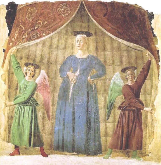 Piero della Francesco  Madonna del parto 2