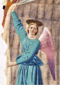 Madonna del Parto, particolare Madonna particolare 2