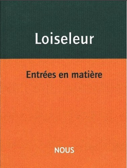 Loiseleur matière