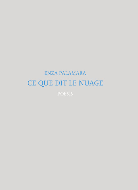 Enza Palamara  Ce que dit le nuage