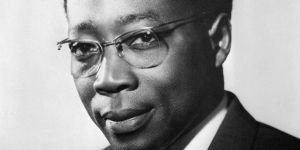 Leopold Sédar Senghor portrait