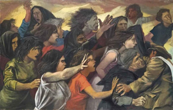 Guttuso, Femmes de mineurs Guttuso