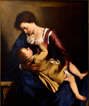 Orazio Gentileschi  Madonna col Bambino 1605(1)