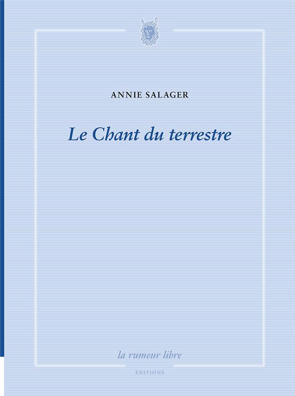 LE CHANT DU TERRESTRE 