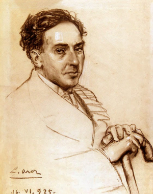 Antonio Machado par Leandro Oroz_(1925)