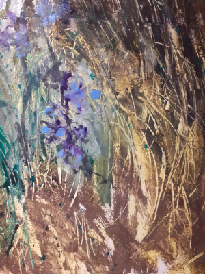 Fleurs bleus