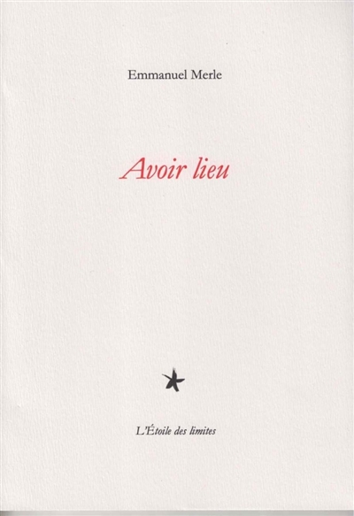 AVOIR LIEU 