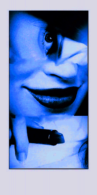 Eve en bleu Klein 