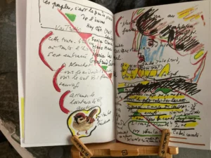 Dernier portrait de Rosa L., dessin de Denise Le Dantec Dernier portrait de Rosa L., dessin de Denise Le Dantec
