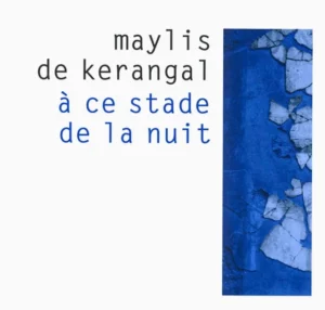 Maylis de Kerangal A ce stade de la nuit détail couverture Verticales