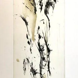 Herbes Folles, gravure originale de Liliane-Eve Brendel Herbes Folles, gravure originale de Liliane-Eve Brendel