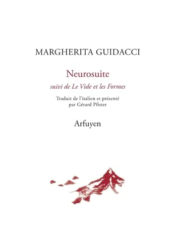 Couverture — Neurosuite, Margherita Guidacci Couverture — Neurosuite, Margherita Guidacci