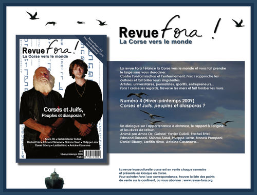 Parution du n° 4 de la revue Fora !