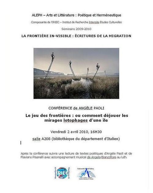 Angèle Paoli | Le jeu des frontières : ou comment déjouer les mirages lotophages d&rsquo;une île