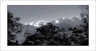 Monte d'Oro, janvier 2004 | «La Corse, toute blanche, toute radieuse, comme une mariée dans la matinée carillonnante !» Monte d'Oro, janvier 2004