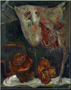 Chaïm Soutine, Nature morte à la raie Soutine, La Raie