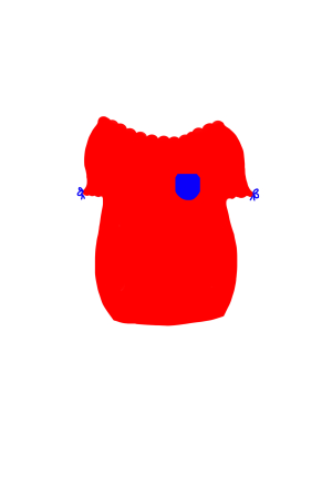 Petit pull rouge Petit pull rouge