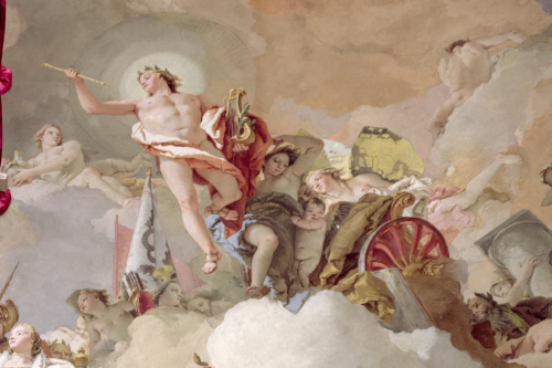 Giovanni Battista Tiepolo - Apotheosis of the Spanish Monarchy fresco detail of 170577 - (MeisterDrucke-356627) Giovanni Battista Tiepolo - Apotheosis of the Spanish Monarchy fresco detail of 170577 - (MeisterDrucke-356627)