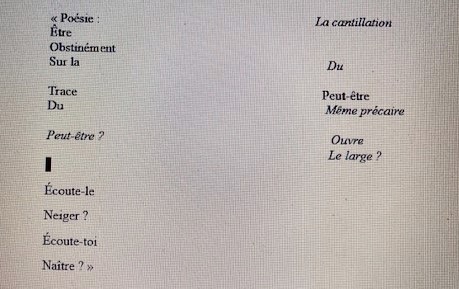 TEXTES TEXTES