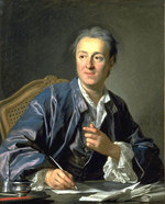 Louis Michel Van Loo, Portrait de Denis Diderot, 1767, huile sur toile, 81 cm × 65 cm. Département des peintures, musée du Louvre, Paris Denis_diderot1
