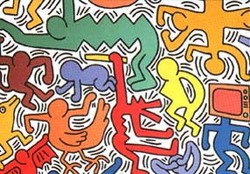 Keith Haring. Rome Keithharing1