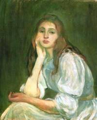 Berthe Morisot, Julie rêveuse, 1894 Morisot_juliedreaming_2
