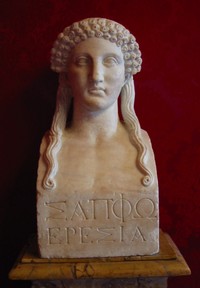 Buste de Sappho Sapphobust